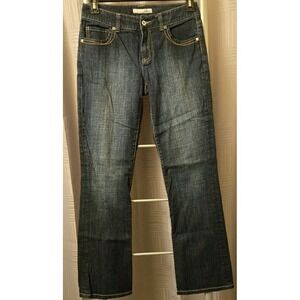 Chico's Platinum Dayton MR Jeans‎ Womens Size 0.5 (30x31) Braided